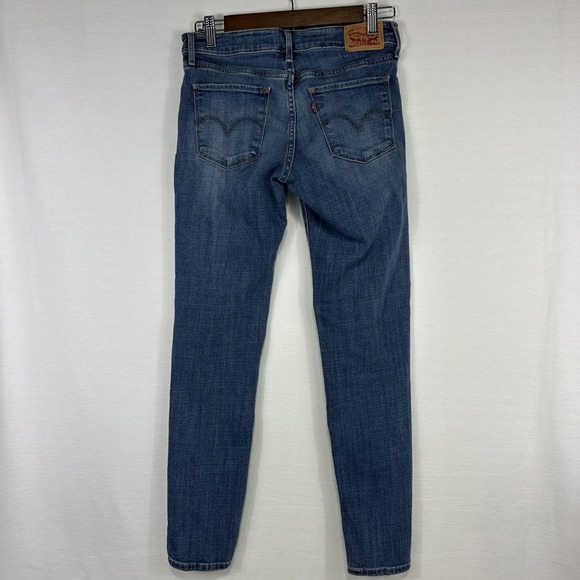 Levi's‎ Women's 711 Skinny Jeans Size 27 Blue Medium Wash Stretch Denim Pants - Picture 10 of 12